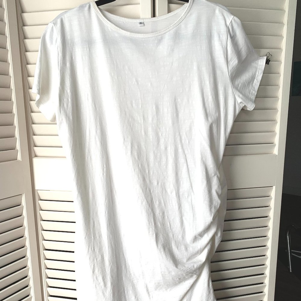 New Never Worn Bodycon Midi Dress Size XL Cotton/Poly/Spandex Maternity Maybe